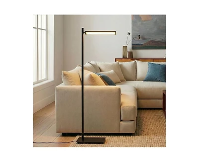Brightech 65-in Linden Led Pharmacy Floor Lamp with Adjustable Shade