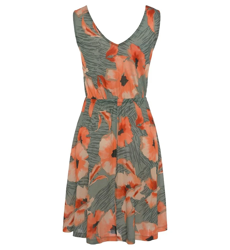 Lascana Women's Pattern V-Neck Dress