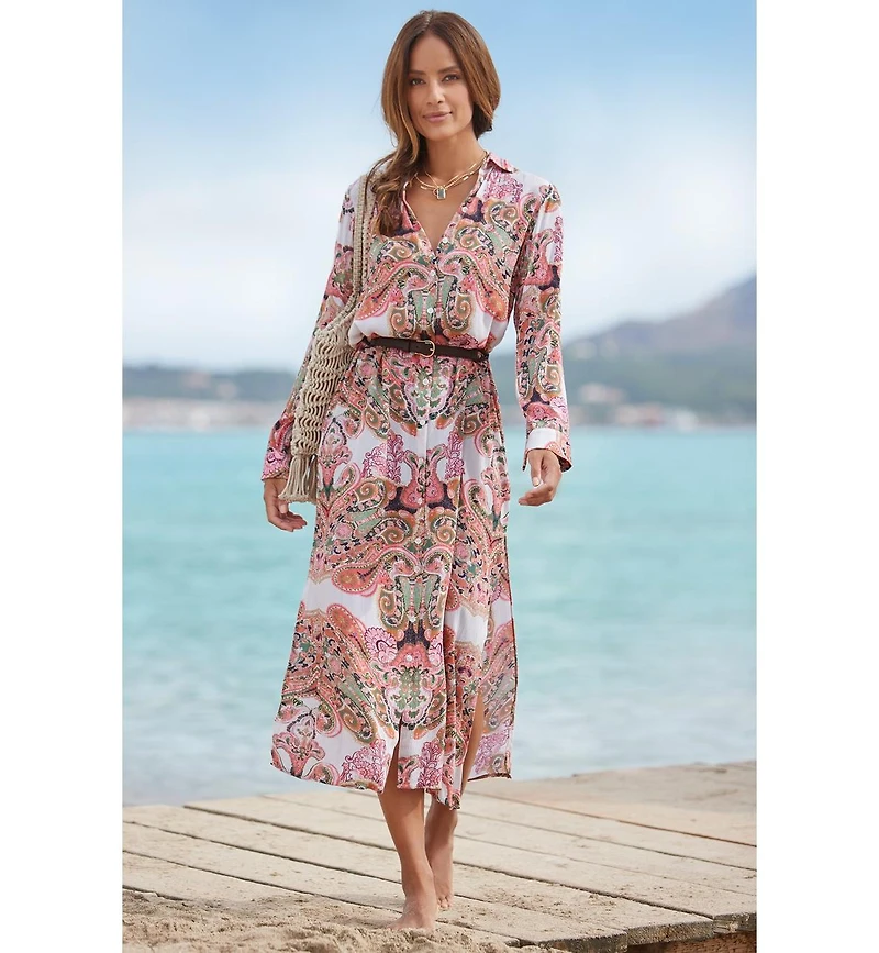 Lascana Women's Button Down Dress