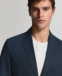 Mango Men's Slim-Fit Linen-Lyocell Blend Suit Blazer