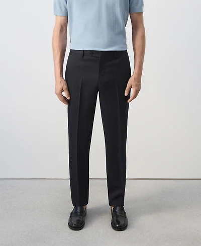 Mango Men's Amalfi Slim-Fit Suit Pants