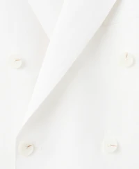 Mango Men's Linen Lyocell Double-Breasted Suit Jacket
