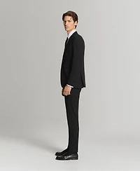Mango Men's Stretch Fabric Super Slim-Fit Suit Pants