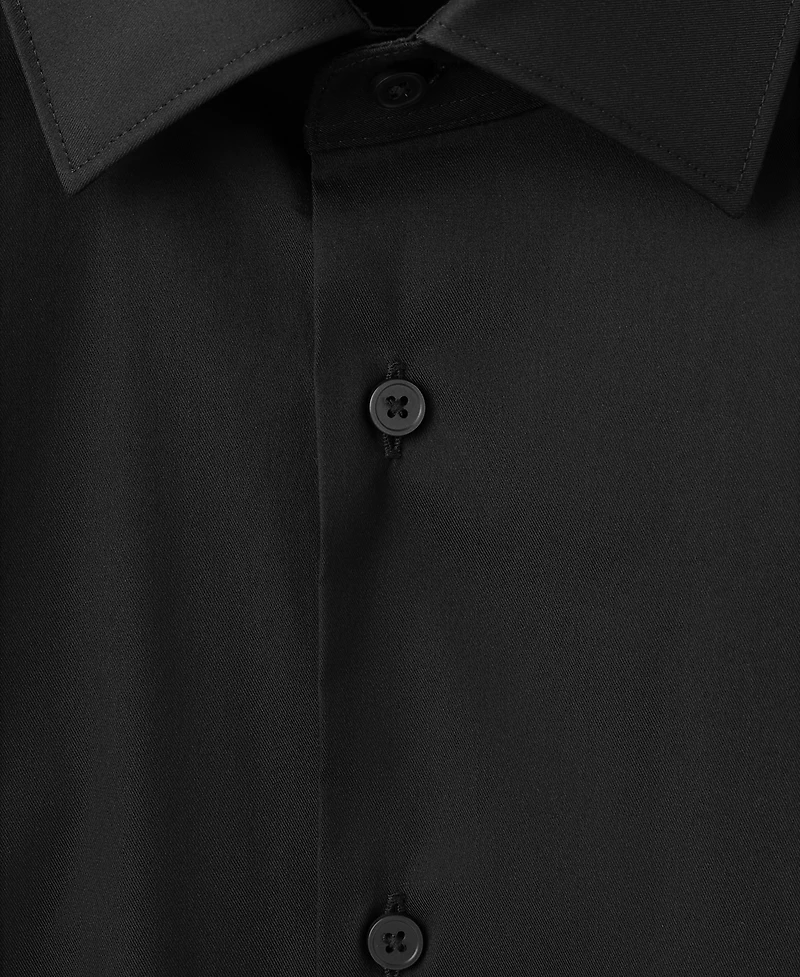 Mango Men's Super Slim Fit Cotton Stretch Dress Shirt