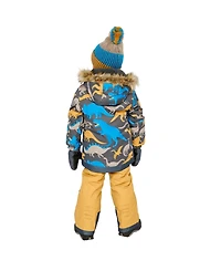 Deux par Toddler Boy(2T - 5T) Two-Piece Play Snowsuit