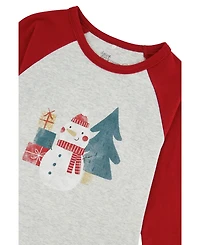 Deux par Toddler Unisex 2T -5T Cotton Two Piece Christmas Pajama Set Print