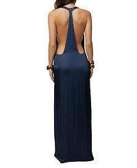 Jluxlabel Women's Last Dance Open-Back Halter Maxi Dress