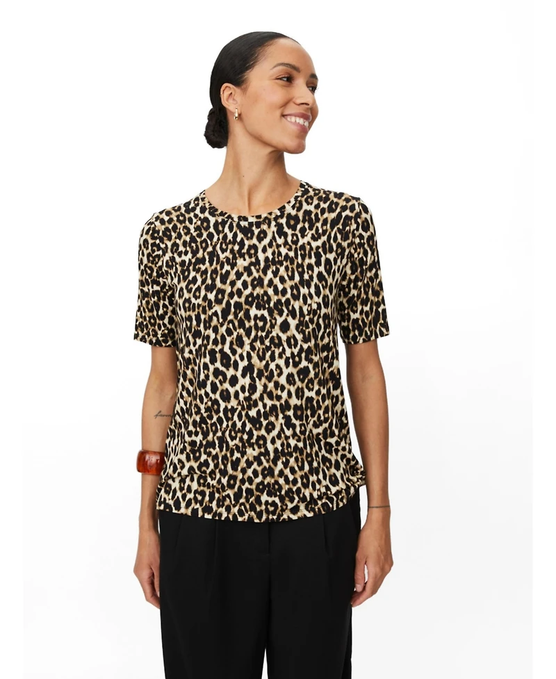 Masai Copenhagen Women's MaButta Leopard Print Top