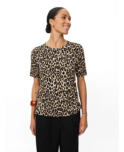 Masai Copenhagen Women's MaButta Leopard Print Top