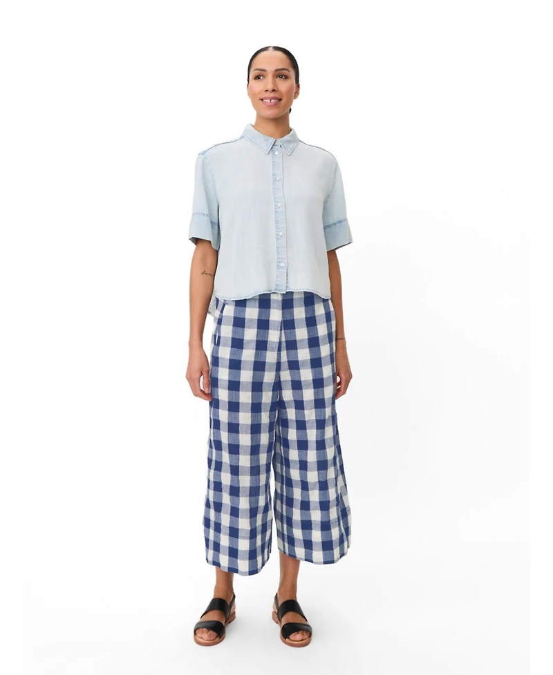 Masai Copenhagen Women's Mairenova Denim Button-Front Shirt