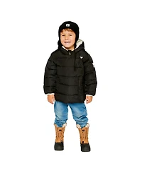 Deux par Toddler Unisex ( 2T To 5T ) Winter Jacket Adapted for Car Seats