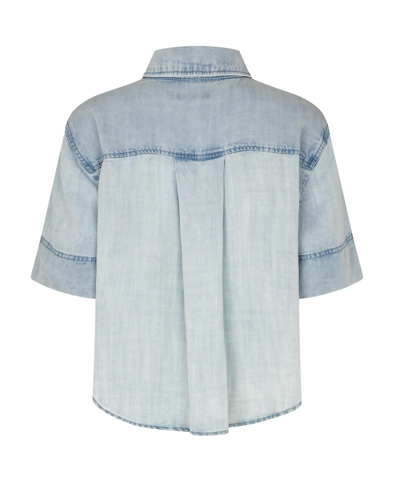 Masai Copenhagen Women's Mairenova Denim Button-Front Shirt