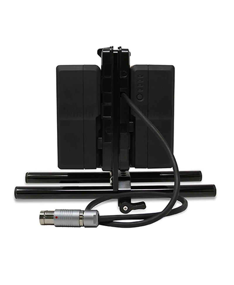 Core Swx Dual V-Mount Battery Plate with 15mm Lws Rod Clamp for Arri Cameras