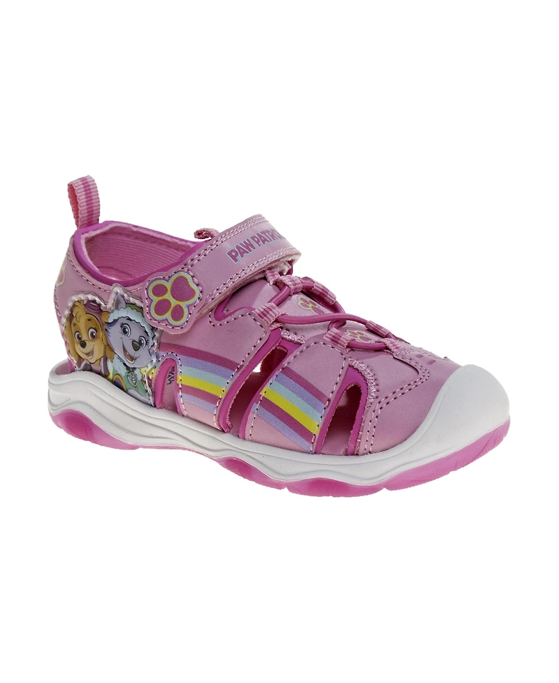 Nickelodeon Paw Patrol Hook and Loop Closed Toe Sport Sandals Girl's (6-12)Protection Outdoor Ready Durable
