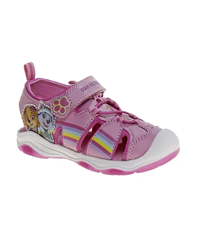 Nickelodeon Paw Patrol Hook and Loop Closed Toe Sport Sandals Girl's (6-12)Protection Outdoor Ready Durable