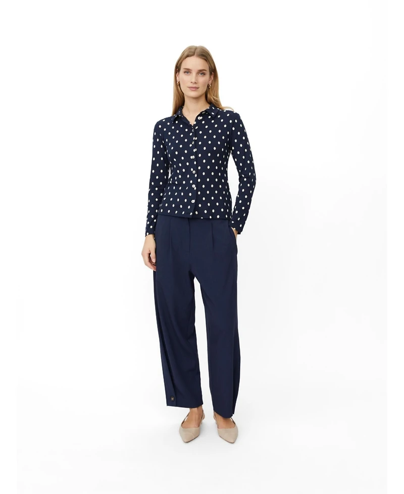 Masai Copenhagen Women's MaIviona Polka Dot Shirt