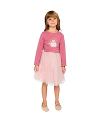 Deux par Little and Big Girl (6-12) Cotton Jersey T-Shirt