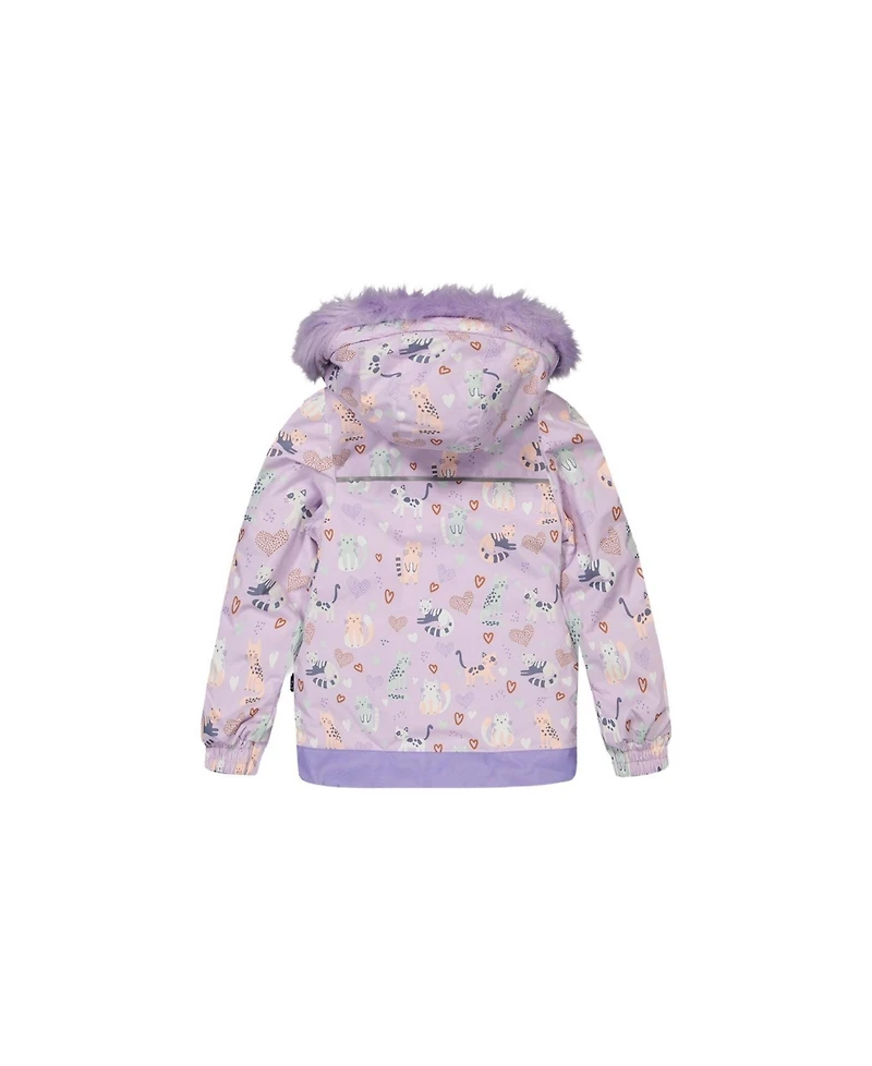 Deux par Little Girls Kids&baby(6-8)Little Two Piece Discover Snowsuit Printed Cats