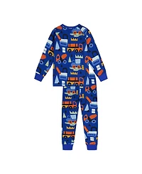 Deux par Deux Little and Big Boy's (6-12) Cotton Two Piece Pajama Set