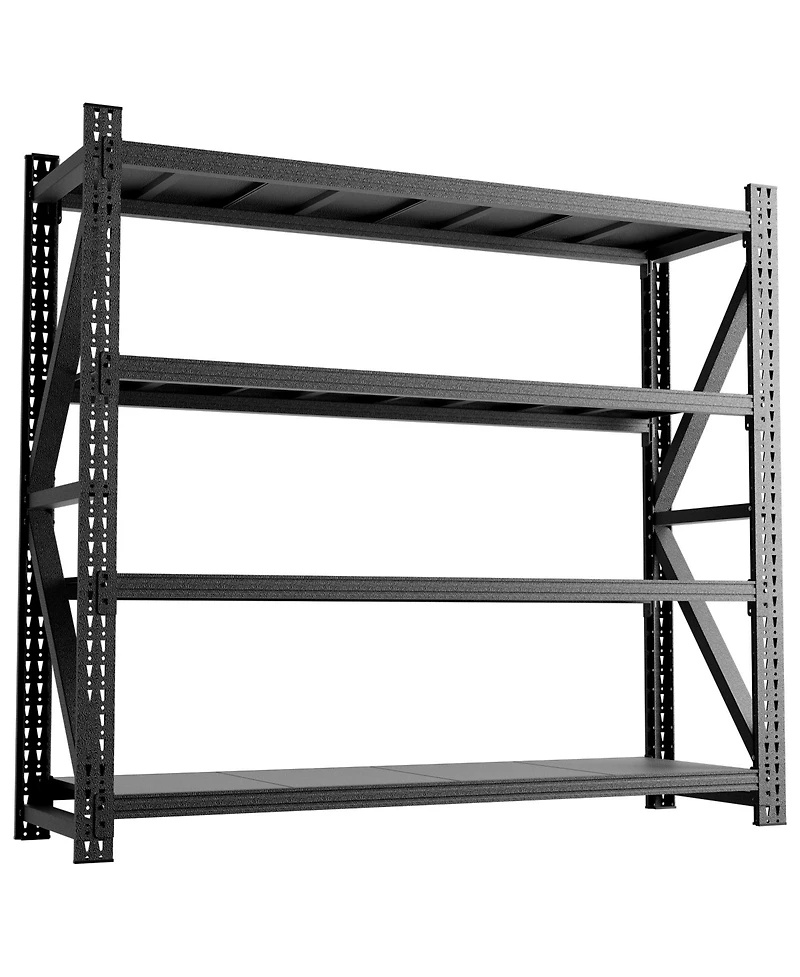 Boyel Living Heavy Duty Storage Rack 6000lb Capacity 4 Shelf Adjustable Steel