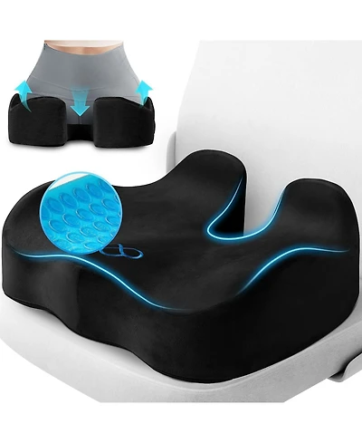 Gnuadz Gel chair cushion Office Memory Foam Anti-slip