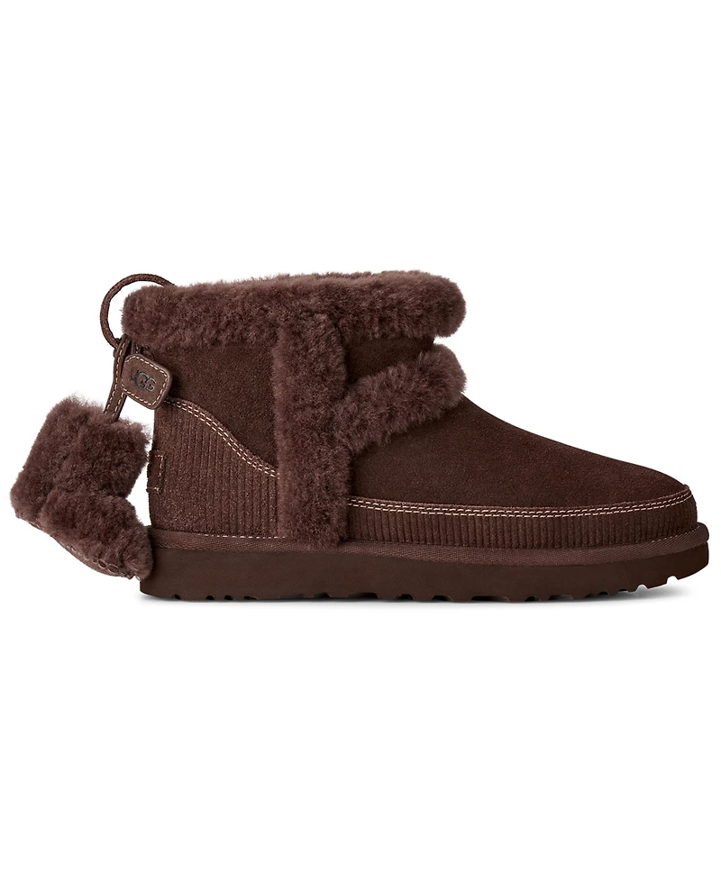 Ugg Women's Classic Mini Heritage Round Toe Booties