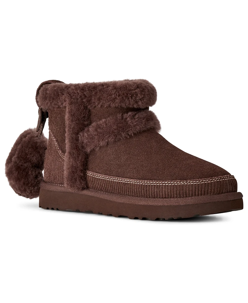 Ugg Women's Classic Mini Heritage Round Toe Booties