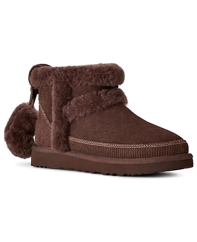 Ugg Women's Classic Mini Heritage Round Toe Booties