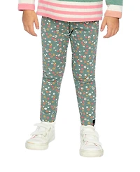 Deux par Kids&baby(2T-5T) Toddler Girl Cotton Leggings Floral Print