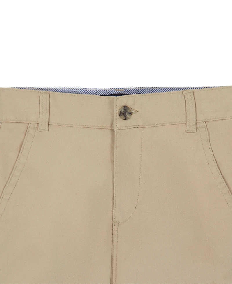 Tommy Hilfiger Toddler and Little Boys Flat-Front Stretch Chino Pants