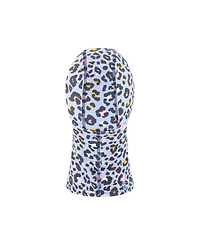 Deux par Deux Little and Big Girl (5-14) Brushed Jersey Balaclava Leopard Print