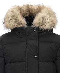 Sam Edelman Girls' 7-16 Long-Sleeve Expedition Hooded Parka Coat