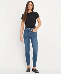 Good American Women's Legs Skinny Mid Rise Jeans