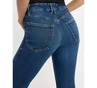 Good American Women's Soft Tech Classic Bootcut Jeans