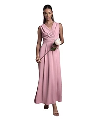 Coast Women's V-Neck Wrap Maxi Dress