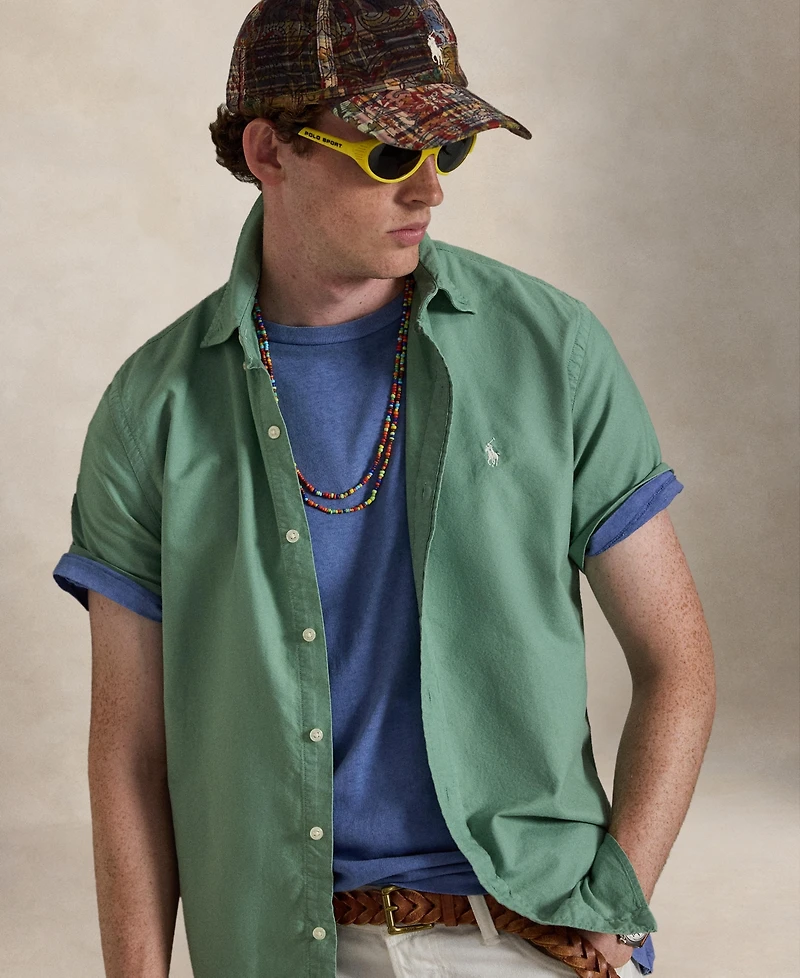 Polo Ralph Lauren Men's Classic Fit Garment-Dyed Oxford Shirt