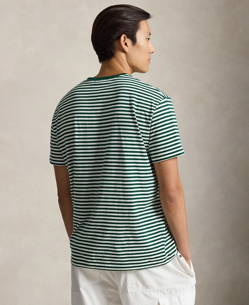 Polo Ralph Lauren Men's Classic-Fit Striped Cotton Jersey T-Shirt