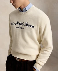 Polo Ralph Lauren Men's Regular-Fit Logo Wool-Cotton Sweater