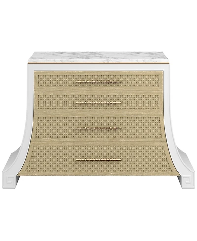 A.r.t. Furniture Eave 46" Marble Top Accent Chest