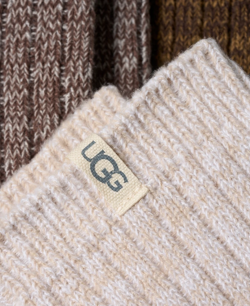 rib knit slouchy crew