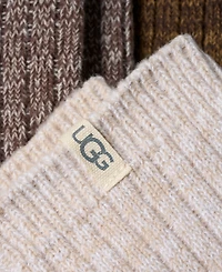 rib knit slouchy crew