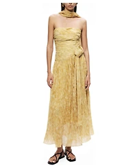 Nocturne Women's Strapless Midi Dress