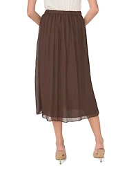Vince Camuto Women's Pull-On A-Line Midi Skirt