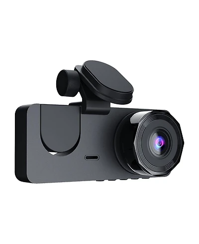 Neewer 3 Channel Dash Cam Front Inside Rear Vehicle Driving Recorder Car Dvr with 32G Mmc Card G Sensor Motion Detection Parking Monitor Night Vision