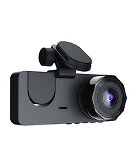 Neewer 3 Channel Dash Cam Front Inside Rear Vehicle Driving Recorder Car Dvr with 32G Mmc Card G Sensor Motion Detection Parking Monitor Night Vision