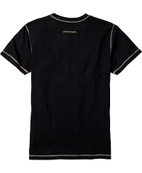 Legendary Whitetails Mens Maverick Slub Henley Short Sleeve Shirt