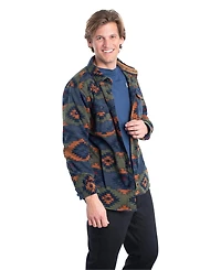 Legendary Whitetails Men's Heavyweight Navigator Fleece Long Sleeve Button Up Shirt
