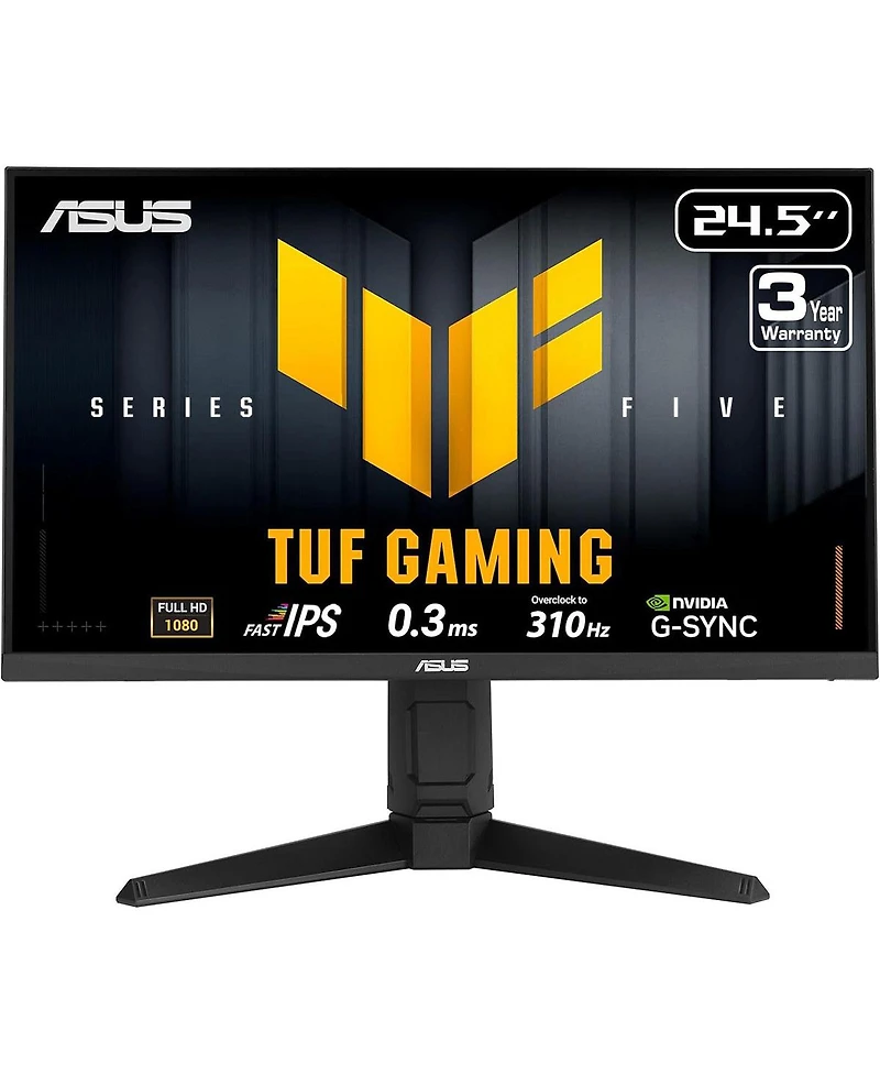 Asus 24.5" Tuf Gaming VG259QMRL5A Full Hd Fast Ips G-sync/FreeSync Premium Computer Monitor, 310Hz