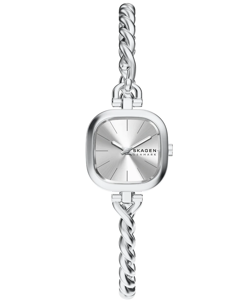Skagen Women's Mellem Micro Quartz Two-Hand Silver Stainless Steel Watch 20mm