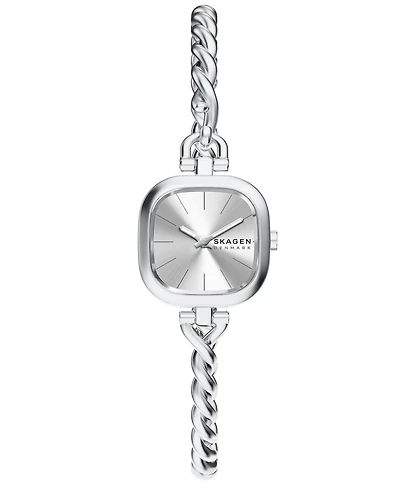Skagen Women's Mellem Micro Quartz Two-Hand Silver Stainless Steel Watch 20mm